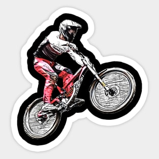 downhill mtb Sticker